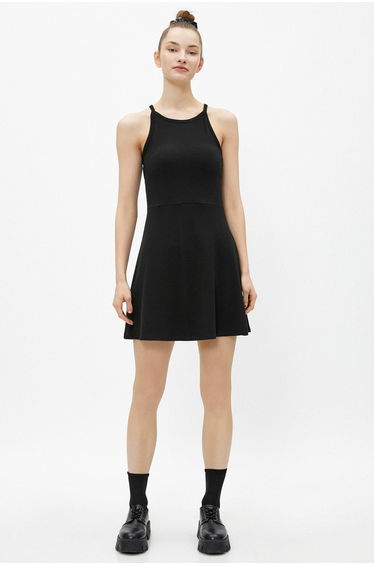 Dress - Black - A-line
