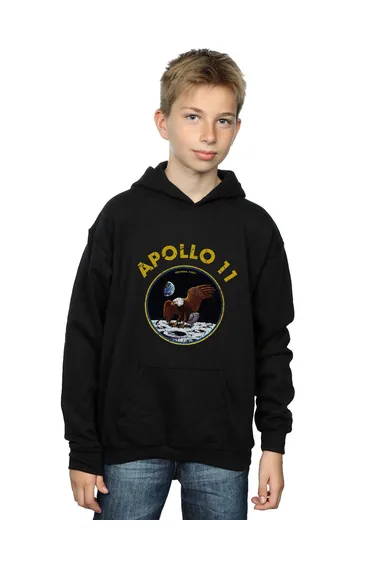 NASA Boys Classic Apollo 11 Hoodie - Black
