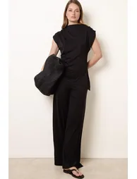 Soft Jersey Asymmetric Hem Set