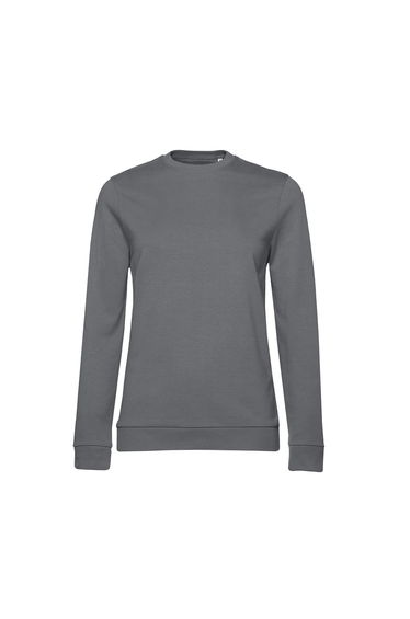 B&C Womens/Ladies Set-in Sweatshirt - Elephant Grey