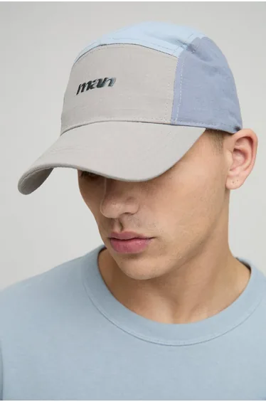 MAN Lightweight Nylon Panel Cap - grey
