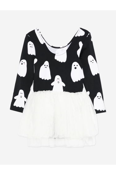 Stella McCartney Girls Ghost Dress in Black
