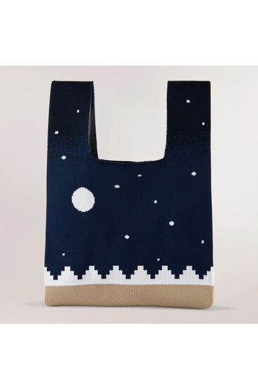 Seasonal Pattern Bag - SEASONAL NAVY