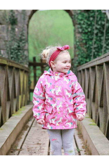 Flying Unicorn Colour Changing Raincoat