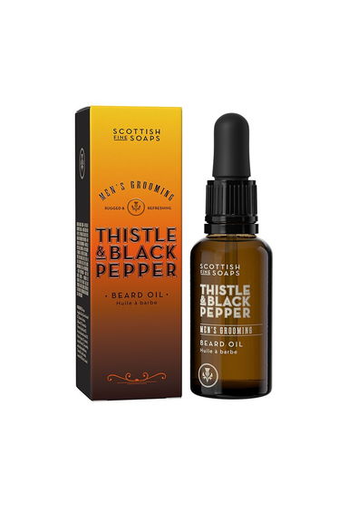 Scottish Fine Soaps Thistle & Black Pepper Beard Oil 30ml