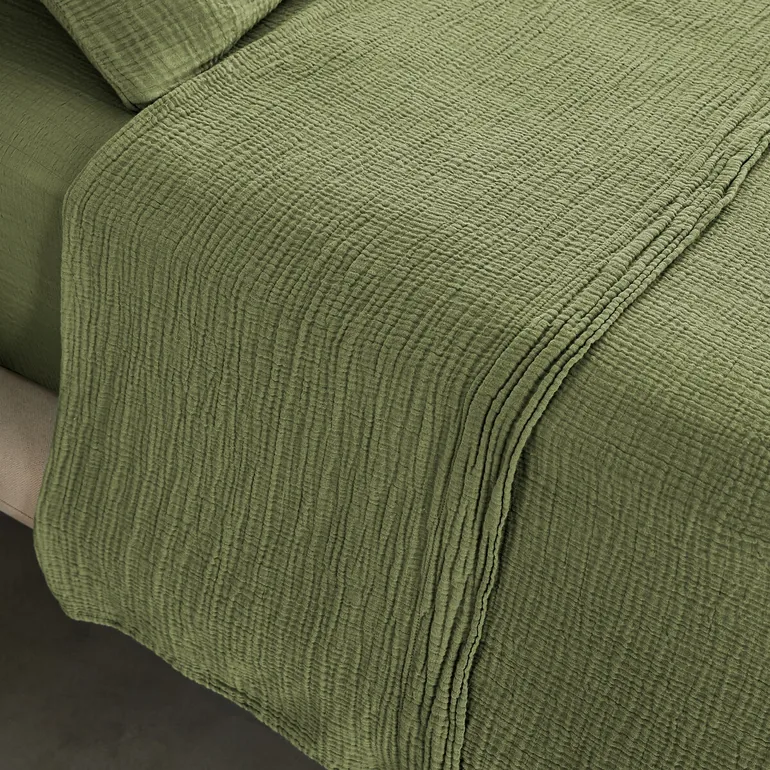 شرشف سرير قطن موسلين - 2