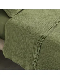 شرشف سرير قطن موسلين - 2