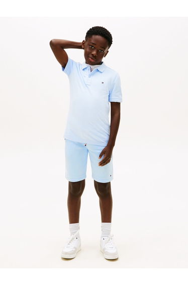 Flag Polo Ss Sweet Blue