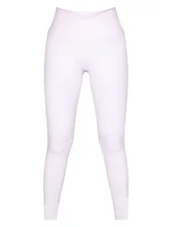Baby Pink Wrap Waist Sculpted Gym Leggings - 4