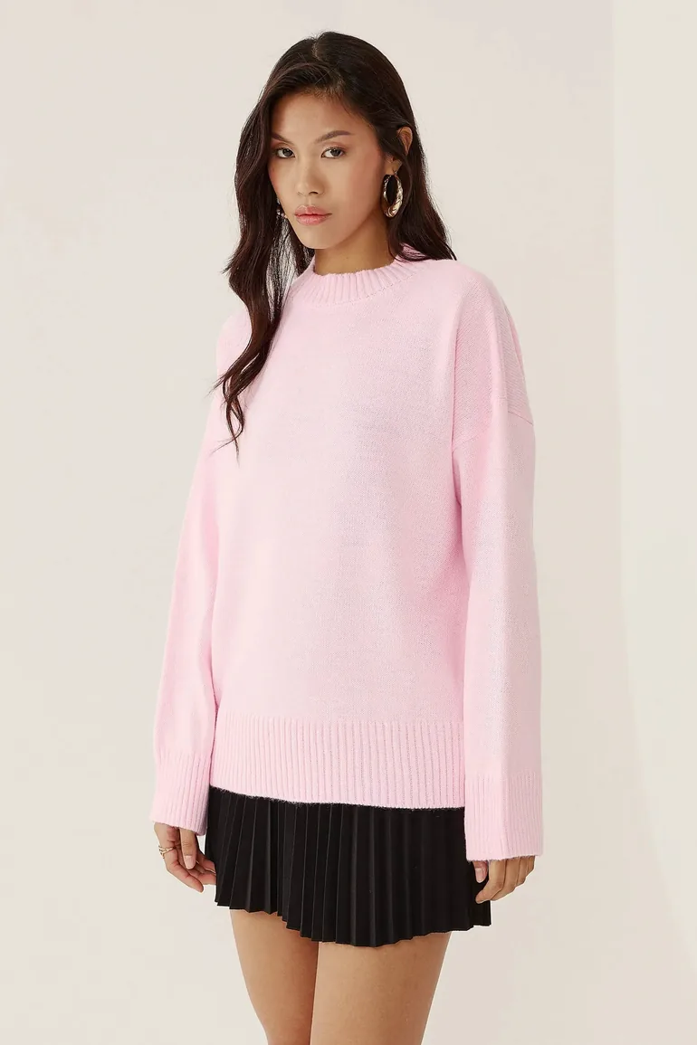 Crew Neck Cozy Sweater