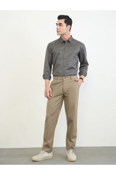 Men Regular Fit Solid Shirt