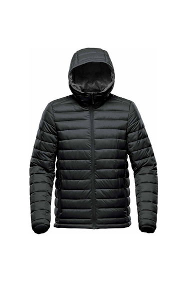 Stormtech Mens Stavanger Thermal Padded Jacket - Black/Graphite
