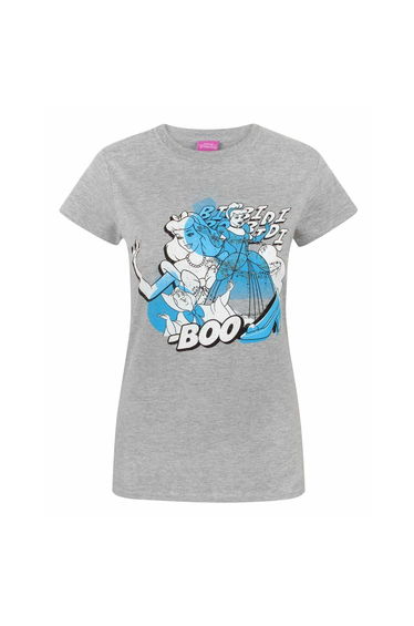 Cinderella Womens/Ladies Bibbidi Bobbidi Boo T-Shirt - Grey