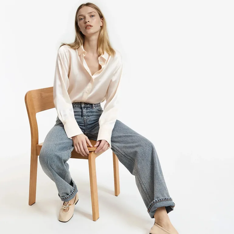 Silk Long Sleeve Shirt - 2