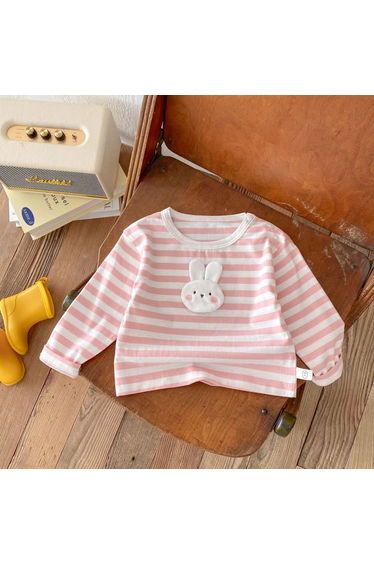 Baby Toddler Cute Animal Stripe T-Shirt
