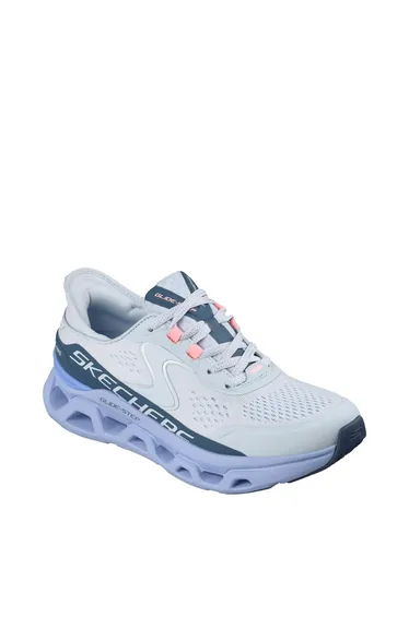 GLIDE-STEP ALTUS Lace-Up Slip-Ins Light Blue