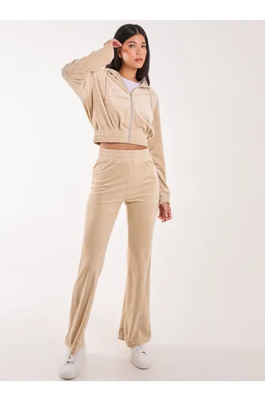 Velour Flare Joggers