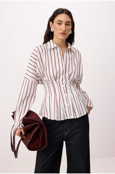 White-Multicolor Shirt
