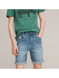 Denim Bermuda Shorts
