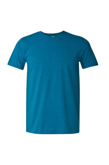 Gildan Mens Short Sleeve Soft-Style T-Shirt - Antique Sapphire