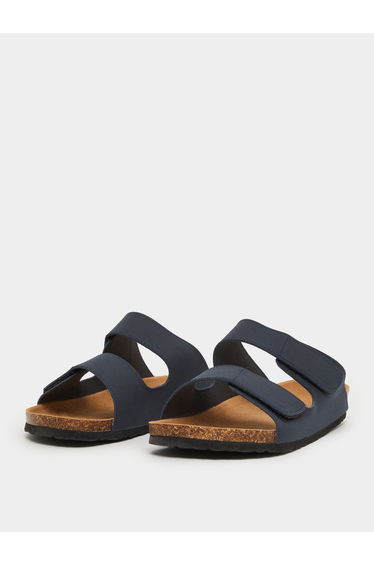 Double Band Slip on Sandals