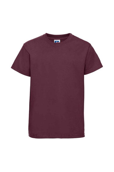 Jerzees Schoolgear Childrens/Kids Classic Plain Ringspun Cotton T-Shirt - Burgundy