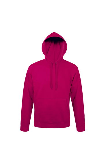 SOLS Snake Unisex Hooded Sweatshirt / Hoodie - Fuchsia