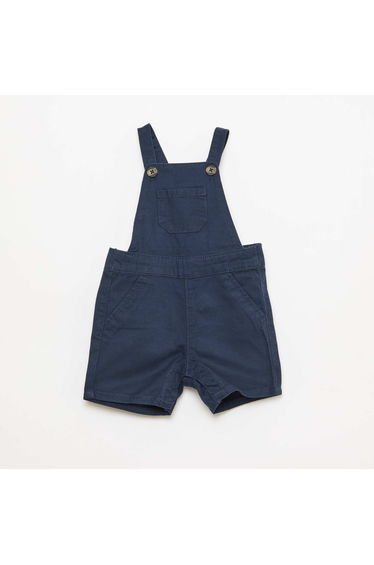 Lightweight Overalls with Adjustable Straps BLUE