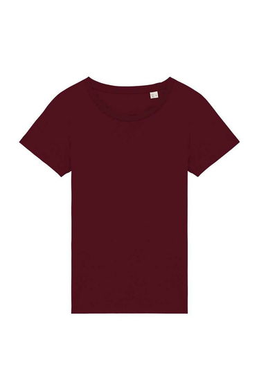Native Spirit Womens/Ladies T-Shirt - Dark Cherry