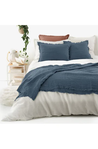 غطاء سرير كتان