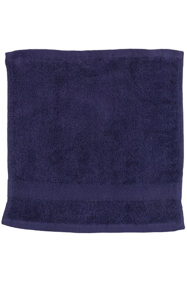 Towel City Luxury Range 550 GSM - Face Cloth / Towel (30 X 30 CM) - Navy