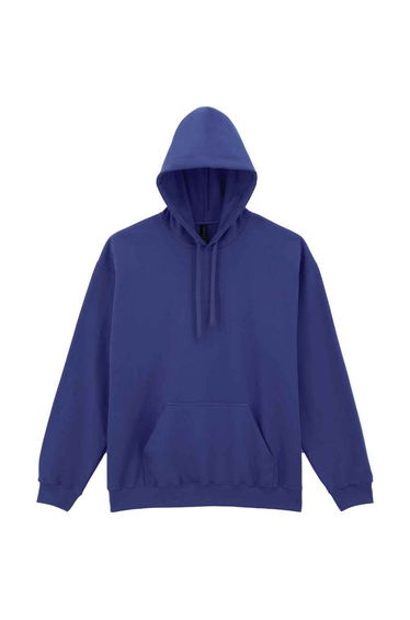 Gildan Mens Midweight Soft Touch Hoodie - Cobalt