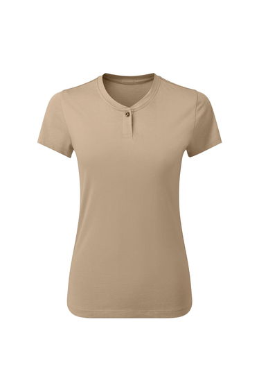 Premier Womens/Ladies Comis Sustainable T-Shirt - Khaki