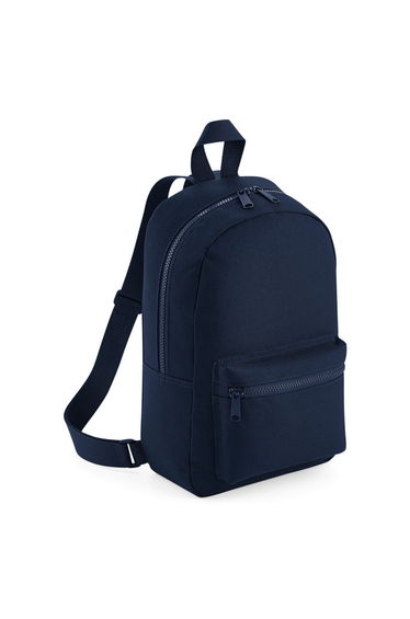 Bagbase Mini Essential Backpack/Rucksack Bag - French Navy