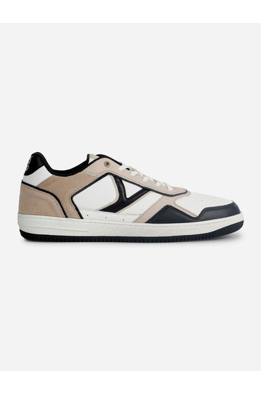 Men Suede Look Panel Fashion Sneakers