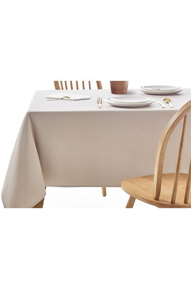 Scenario Cotton Tablecloth with Anti-Stain Treatment
