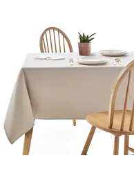 Scenario Cotton Tablecloth with Anti-Stain Treatment - 1