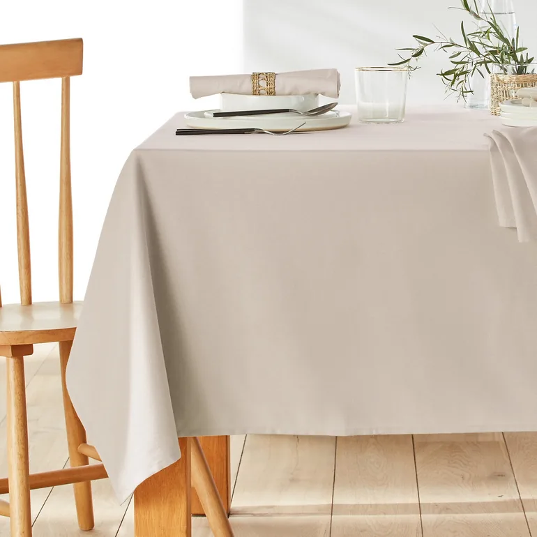 Scenario Cotton Tablecloth with Anti-Stain Treatment - 2