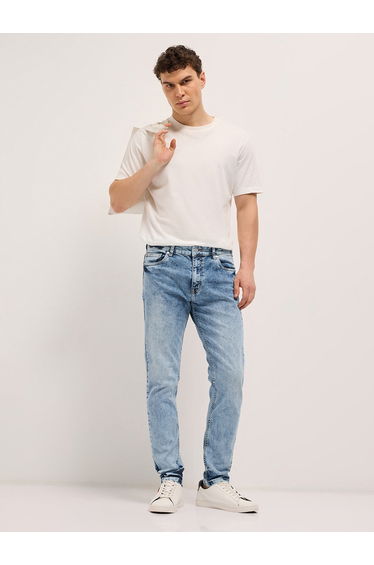 Men Mid Rise Skinny Fit Jeans
