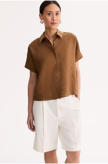 Linen Short Sleeve Shirt