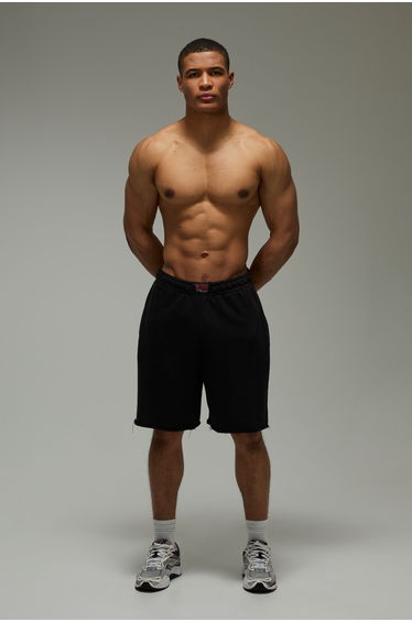 Man Active Boxing 9inch Short - black