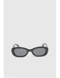 Chunky Rectangular Sunglasses - black - 2