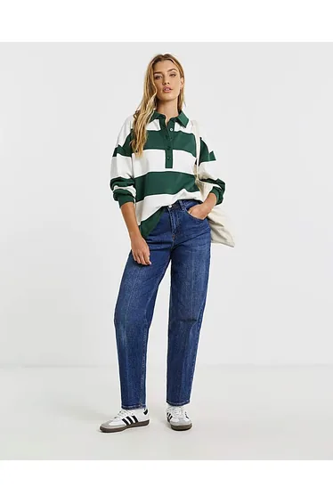 Polo Neck Sweatshirt