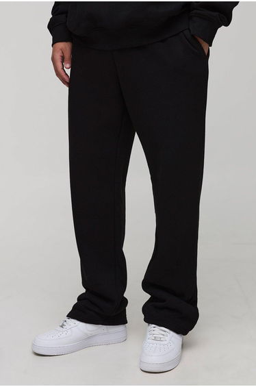 Basic Straight Leg Jogger - black