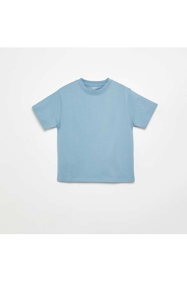 Premium Cotton T-shirt BLUE