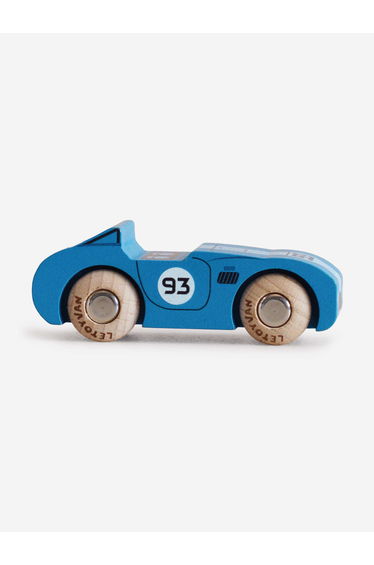 Le Toy Van GT30 Coby Wooden Toy Car in Green (W:8.8cm x D:3cm H:3.4cm)