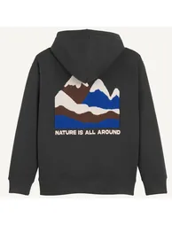 Front/Back Print Hoodie - 3