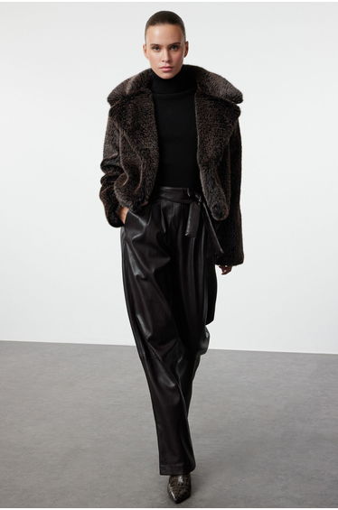 Brown Regular Coat