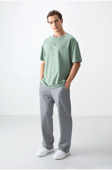 TOMMY Oversized Cotton Crew Neck T-Shirt