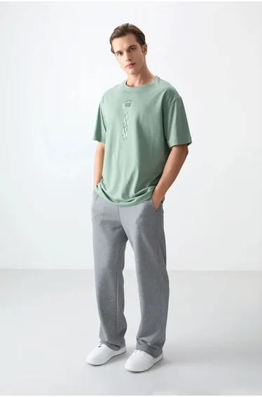 TOMMY Oversized Cotton Crew Neck T-Shirt